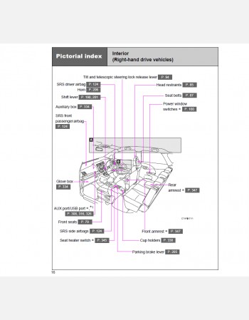 toyota verso s 2011 2012 & 2013 owners manual